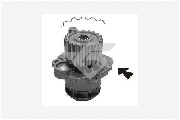 Hutchinson WP0071V - Водна помпа vvparts.bg