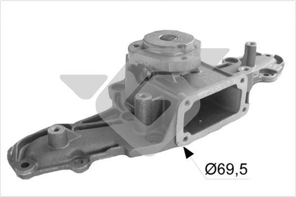 Hutchinson WP293 - Водна помпа vvparts.bg