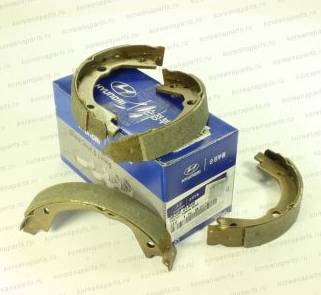 Hyundai 583502EA00 - Комплект спирачна челюст, ръчна спирачка vvparts.bg