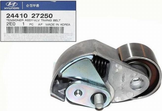 Hyundai 24410-27250 - Обтяжна ролка, ангренаж vvparts.bg