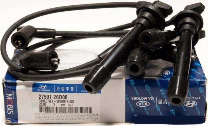 Hyundai 27501-26D00 - Комплект запалителеи кабели vvparts.bg