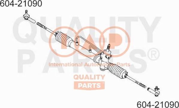 IAP QUALITY PARTS 604-21090G - Накрайник на напречна кормилна щанга vvparts.bg