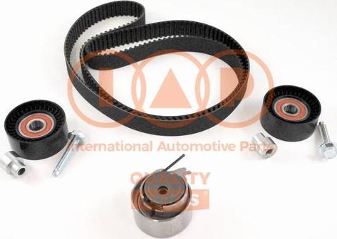 IAP QUALITY PARTS 12710043K - Комплект ангренажен ремък vvparts.bg