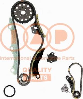 IAP QUALITY PARTS 12711100K - Комплект ангренажна верига vvparts.bg