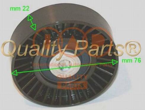 IAP QUALITY PARTS 12721155G - Паразитна / водеща ролка, пистов ремък vvparts.bg