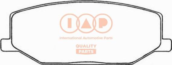 IAP QUALITY PARTS 704-16020P - Комплект спирачно феродо, дискови спирачки vvparts.bg