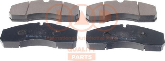 IAP QUALITY PARTS 704-13172 - Комплект спирачно феродо, дискови спирачки vvparts.bg