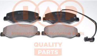 IAP QUALITY PARTS 704-13223X - Комплект спирачно феродо, дискови спирачки vvparts.bg