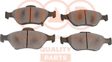 IAP QUALITY PARTS 704-17104 - Комплект спирачно феродо, дискови спирачки vvparts.bg