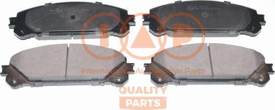 IAP QUALITY PARTS 704-17134X - Комплект спирачно феродо, дискови спирачки vvparts.bg