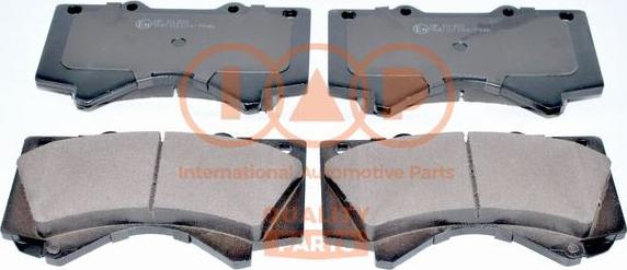 IAP QUALITY PARTS 704-17210X - Комплект спирачно феродо, дискови спирачки vvparts.bg