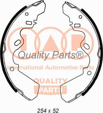 IAP QUALITY PARTS 705-09050 - Комплект спирачна челюст vvparts.bg