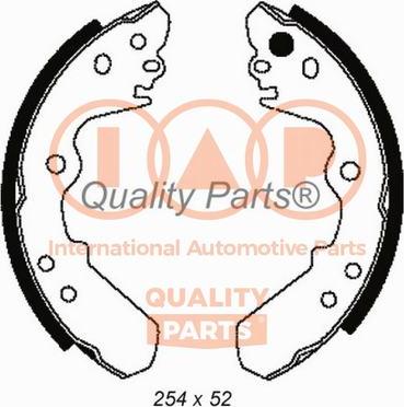 IAP QUALITY PARTS 705-09010 - Комплект спирачна челюст vvparts.bg