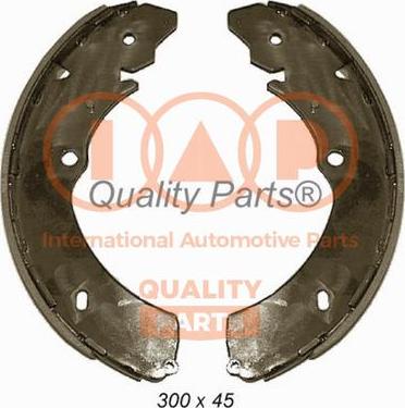 IAP QUALITY PARTS 705-09022 - Комплект спирачна челюст vvparts.bg