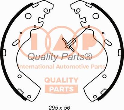 IAP QUALITY PARTS 705-04030 - Комплект спирачна челюст vvparts.bg