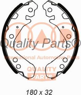 IAP QUALITY PARTS 705-06083 - Комплект спирачна челюст vvparts.bg