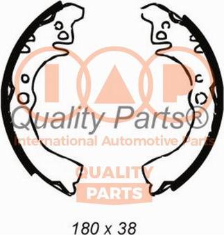 IAP QUALITY PARTS 705-03076 - Комплект спирачна челюст vvparts.bg