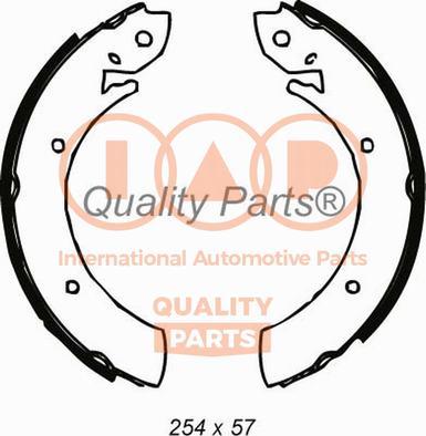 IAP QUALITY PARTS 705-13062 - Комплект спирачна челюст vvparts.bg