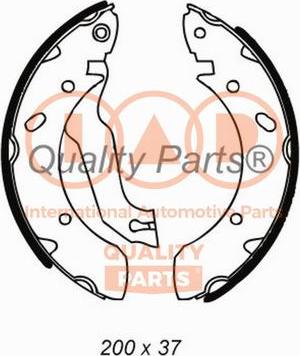 IAP QUALITY PARTS 705-07020 - Комплект спирачна челюст vvparts.bg