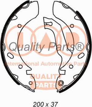 IAP QUALITY PARTS 705-07021 - Комплект спирачна челюст vvparts.bg