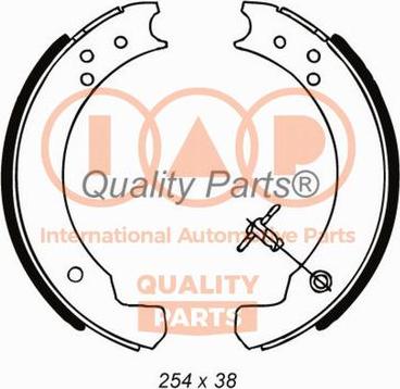 IAP QUALITY PARTS 705-14030 - Комплект спирачна челюст vvparts.bg