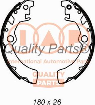 IAP QUALITY PARTS 705-16096 - Комплект спирачна челюст vvparts.bg