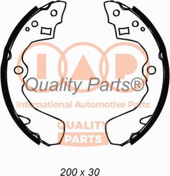 IAP QUALITY PARTS 705-16060 - Комплект спирачна челюст vvparts.bg