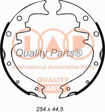 IAP QUALITY PARTS 705-10041 - Комплект спирачна челюст vvparts.bg