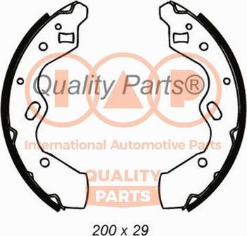 IAP QUALITY PARTS 705-11080 - Комплект спирачна челюст vvparts.bg