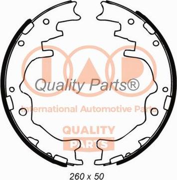 IAP QUALITY PARTS 705-11070 - Комплект спирачна челюст vvparts.bg