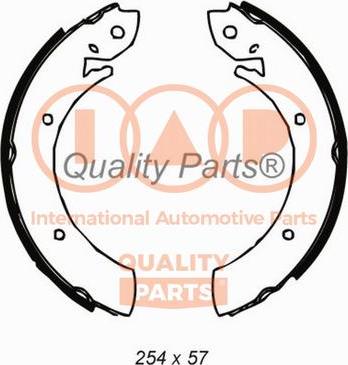 IAP QUALITY PARTS 705-18011 - Комплект спирачна челюст vvparts.bg