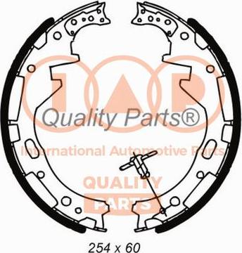 IAP QUALITY PARTS 705-13040 - Комплект спирачна челюст vvparts.bg