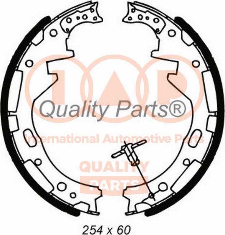 IAP QUALITY PARTS 705-13040 - Комплект спирачна челюст vvparts.bg