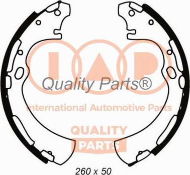 IAP QUALITY PARTS 705-13041 - Комплект спирачна челюст vvparts.bg