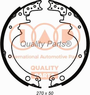 IAP QUALITY PARTS 705-13010 - Комплект спирачна челюст vvparts.bg