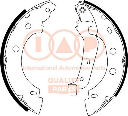 IAP QUALITY PARTS 705-13160 - Комплект спирачна челюст vvparts.bg