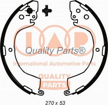 IAP QUALITY PARTS 705-12030 - Комплект спирачна челюст vvparts.bg