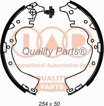 IAP QUALITY PARTS 705-17050 - Комплект спирачна челюст vvparts.bg