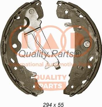 IAP QUALITY PARTS 705-21052 - Комплект спирачна челюст vvparts.bg