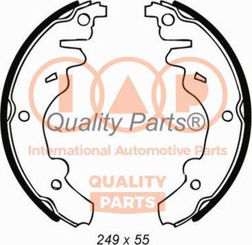 IAP QUALITY PARTS 705-21020 - Комплект спирачна челюст vvparts.bg