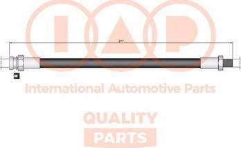 IAP QUALITY PARTS 708-12026 - Спирачен маркуч vvparts.bg