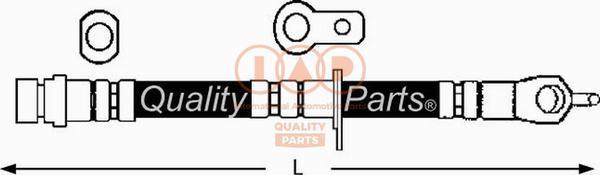 IAP QUALITY PARTS 708-17006 - Спирачен маркуч vvparts.bg