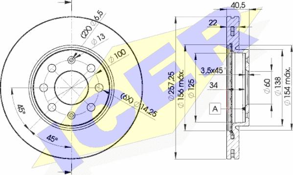 Icer 78BD0920-2 - Спирачен диск vvparts.bg