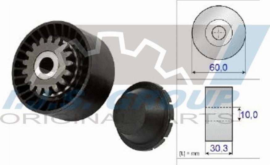 IJS 93-1060 - Паразитна / водеща ролка, пистов ремък vvparts.bg