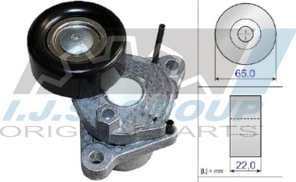 IJS GROUP 93-1440 - Ремъчен обтегач, пистов ремък vvparts.bg