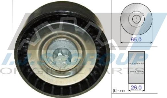 IJS GROUP 93-1401 - Паразитна / водеща ролка, пистов ремък vvparts.bg