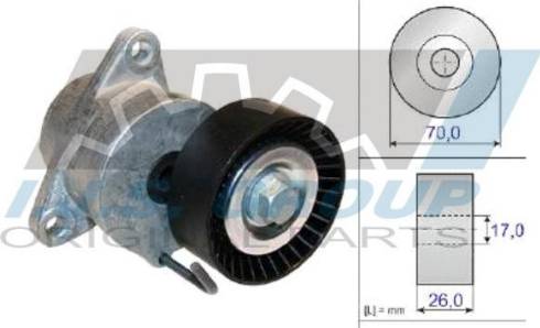 IJS GROUP 93-1403 - Ремъчен обтегач, пистов ремък vvparts.bg