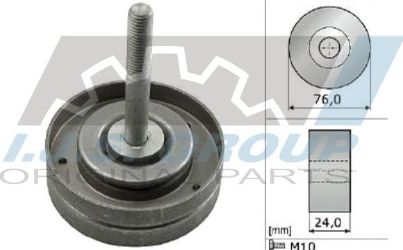 IJS GROUP 93-1421 - Паразитна / водеща ролка, пистов ремък vvparts.bg