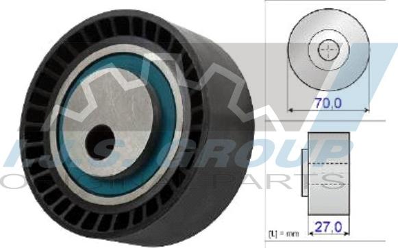 IJS GROUP 93-1145 - Паразитна / водеща ролка, пистов ремък vvparts.bg