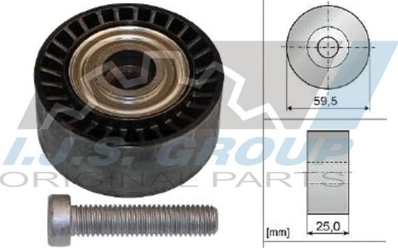 IJS GROUP 93-1106 - Паразитна / водеща ролка, пистов ремък vvparts.bg